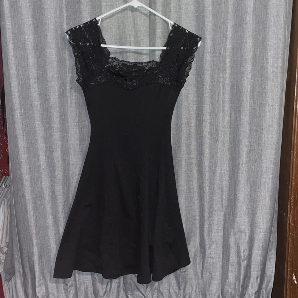 Black Lace Dress